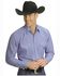 Image #2 - Ely Walker Men's Assorted Plaid or Stripe Long Sleeve Pearl Snap Western Shirt, , hi-res