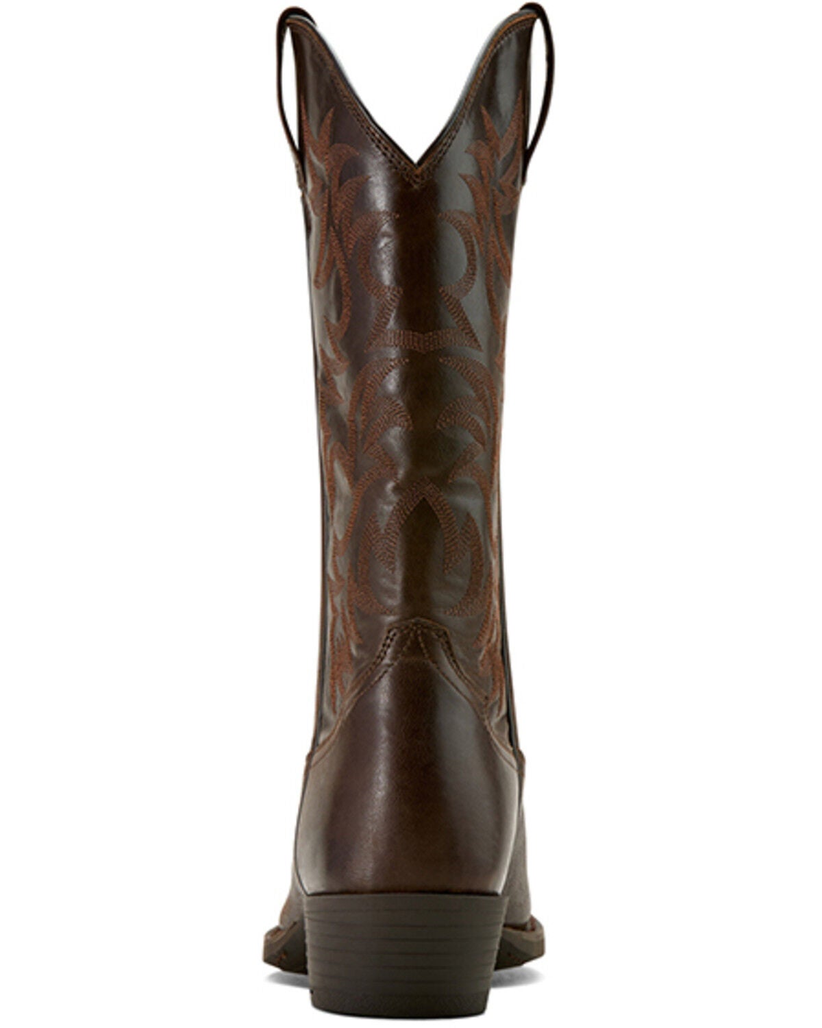 Image #3 - Ariat Men's Heritage Western Boots - Round Toe, Chocolate, hi-res