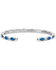 Image #2 - Montana Silversmiths Women's Moonlit Night Crystal Opal Cuff Bracelet, Silver, hi-res
