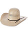 Image #1 - Rodeo King Fort Worth 25X Straw Cowboy Hat , Brown, hi-res