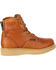 Image #2 - Georgia Boot Men's Waterproof Wedge 6" Work Boots - Round Toe, Brown, hi-res
