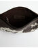 Image #4 - Shyanne Women's Cow Print Suede Wristlet Pouch, Brown, hi-res