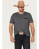 Image #2 - Wrangler Men's Born Free Short Sleeve Graphic T-Shirt, Heather Grey, hi-res
