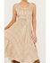 Image #3 - Scully Women's Lace-Up Jacquard Dress, Brown, hi-res