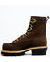 Hawx Men's Lineman Lace-Up Waterproof Work Boot - Composite Toe, Brown, hi-res