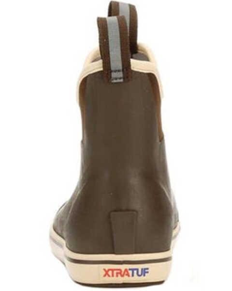 Image #5 - Xtratuf Men's 6" Ankle Deck Boots - Round Toe , Chocolate, hi-res