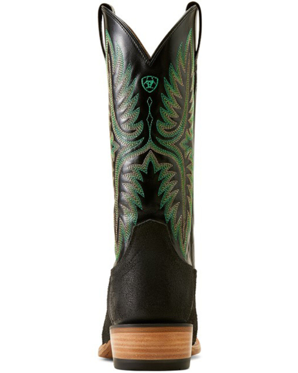 Image #3 - Ariat Men's Futurity Rider Roughout Western Boots - Square Toe, Grey, hi-res