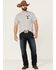 Image #2 - Paramount Network's Yellowstone Men's Rip For The Brand Graphic Short Sleeve T-Shirt, Heather Grey, hi-res