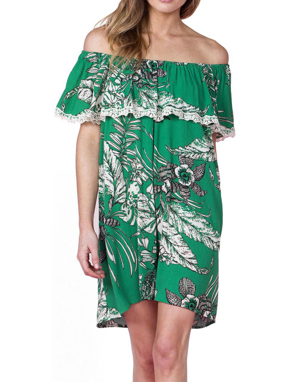 off the shoulder country dress