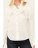 Image #3 - Idyllwind Women's Etta Fringe Western Yoke Long Sleeve Snap Shirt, White, hi-res