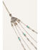 Shyanne Women's Shimmer Concho Multi Strand Waterfall Set, Silver, hi-res