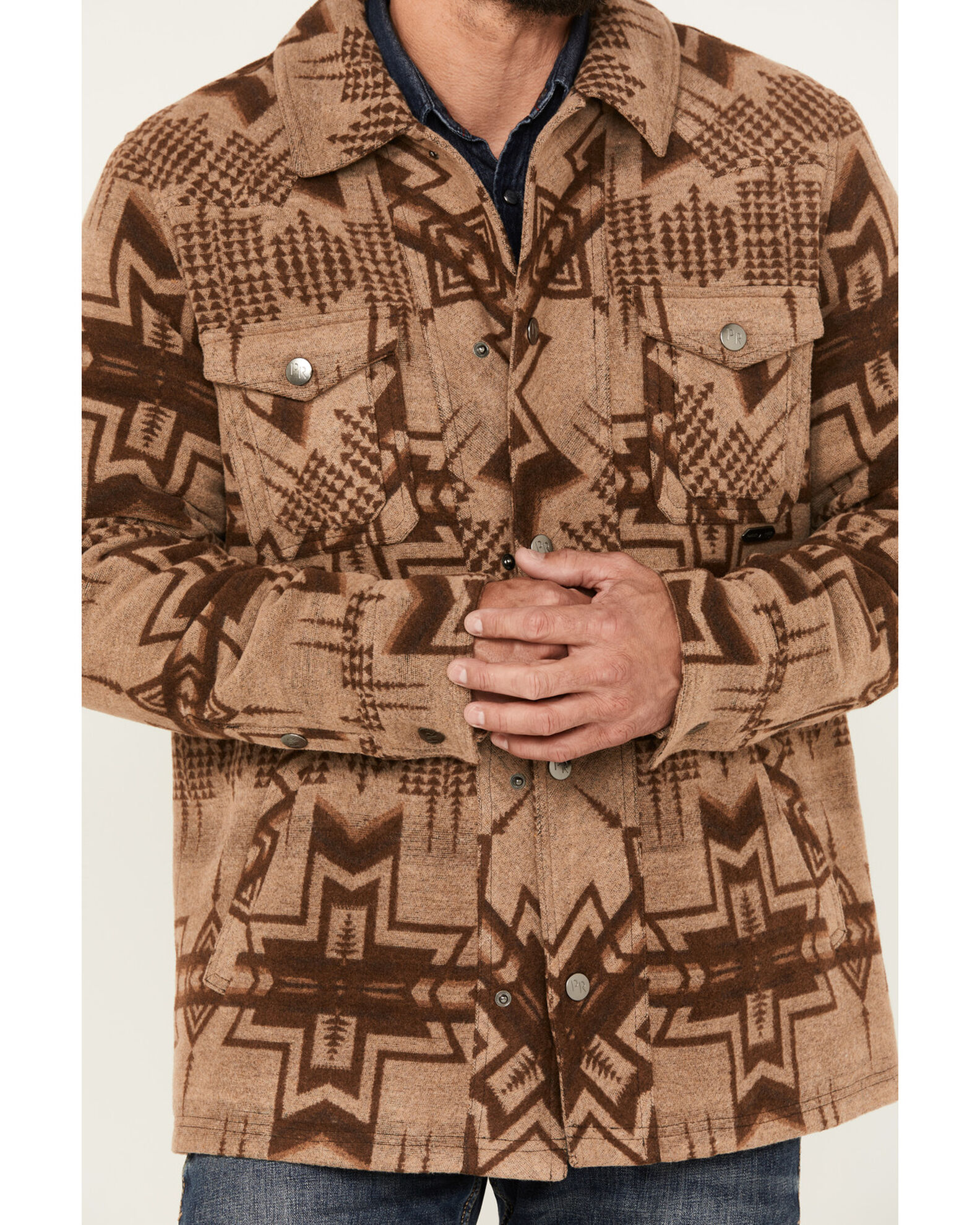 Powder river outfitters aztec jacket deals
