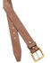 Image #2 - Hawx Men's Casual Leather Belt , Brown, hi-res