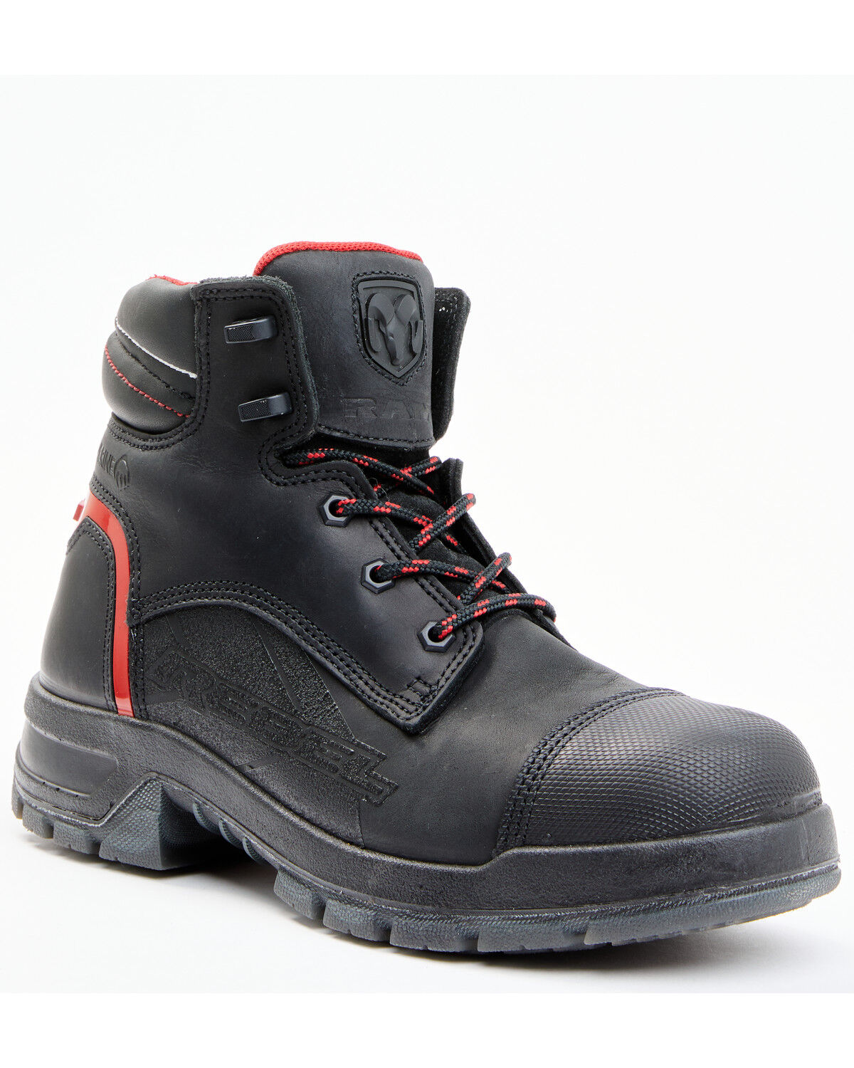 Image #1 - Wolverine x Ram Collection Men's Rebel Work Boots - Composite Toe, Black, hi-res