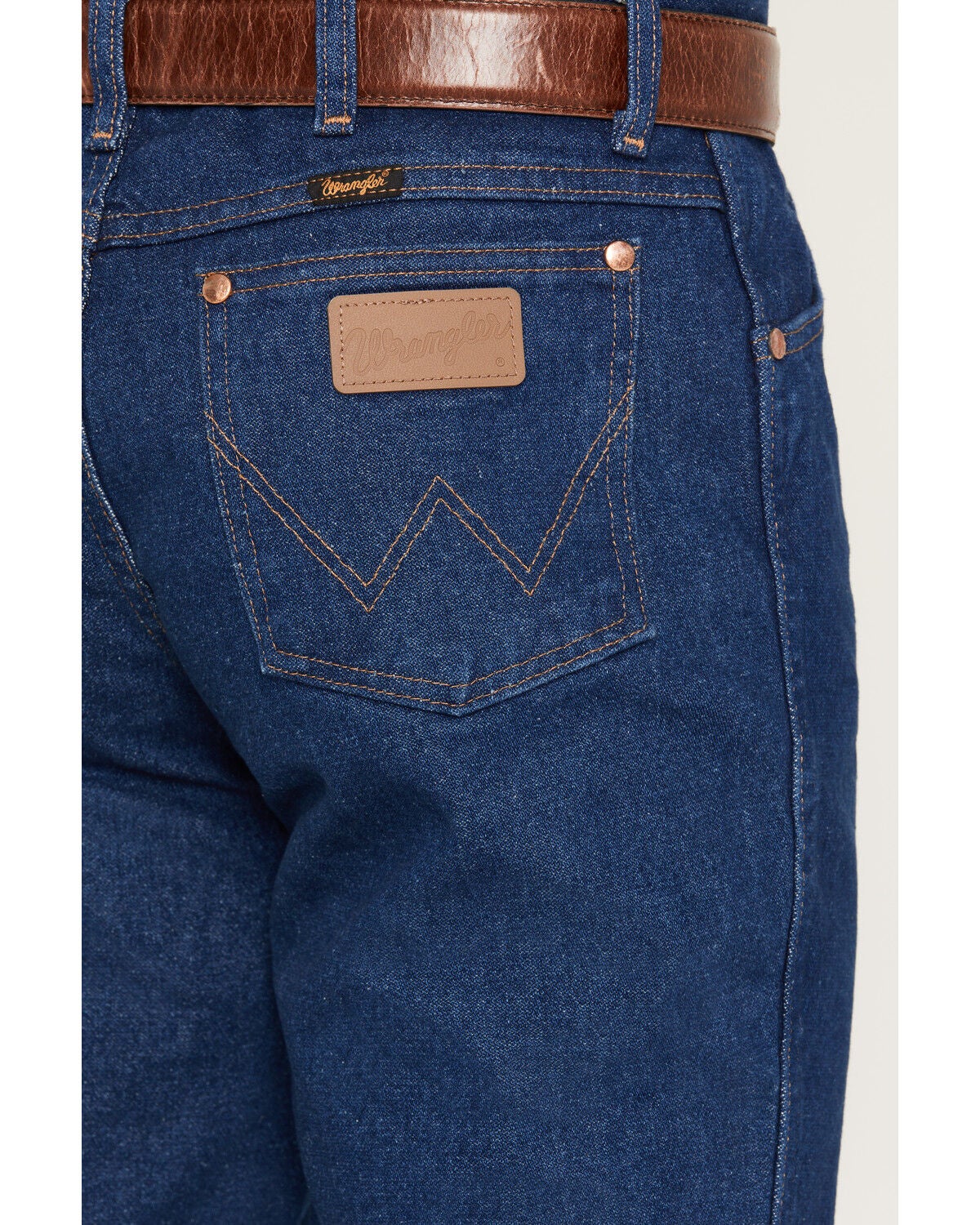 Image #4 - Wrangler 936 Cowboy Cut Slim Fit Prewashed Jeans, Indigo, hi-res