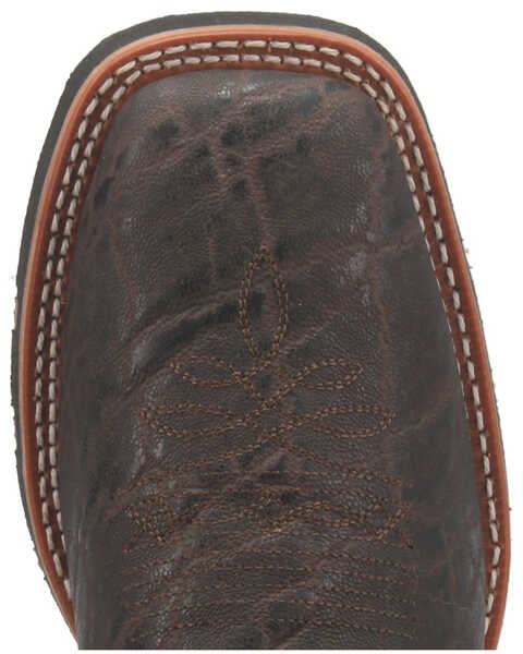 Image #6 - Laredo Men's Dillon Western Boots - Broad Square Toe, Brown, hi-res