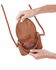 Image #2 - Hobo Women's Fern Studded Crossbody Bag, Brown, hi-res