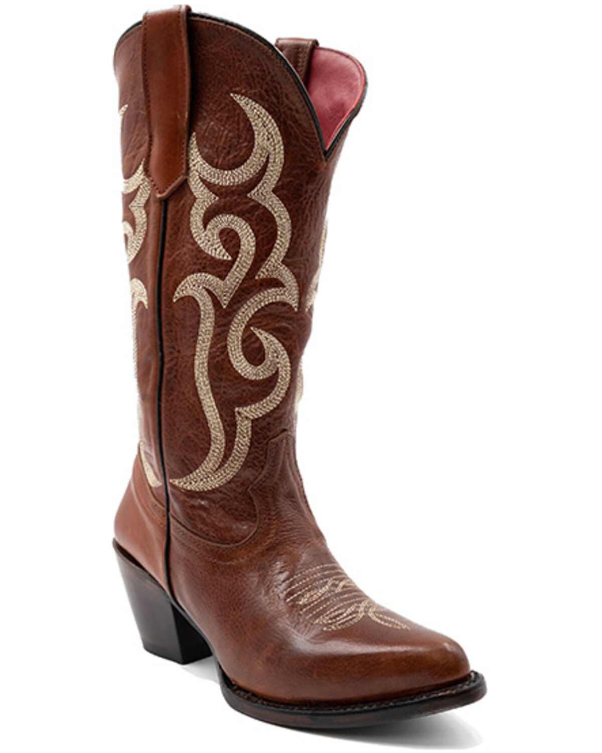 Image #1 - Ferrini Women's Quinn Western Boots - Round Toe, Brown, hi-res