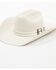 Image #1 - Idyllwind Women's Priscilla Felt Cowboy Hat, White, hi-res