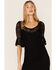 Image #3 - Idyllwind Women's Firefly Road Lace Maxi Dress, Black, hi-res