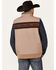 Image #4 - Cinch Men's Southwestern Border Print Bonded Bomber Vest, Khaki, hi-res