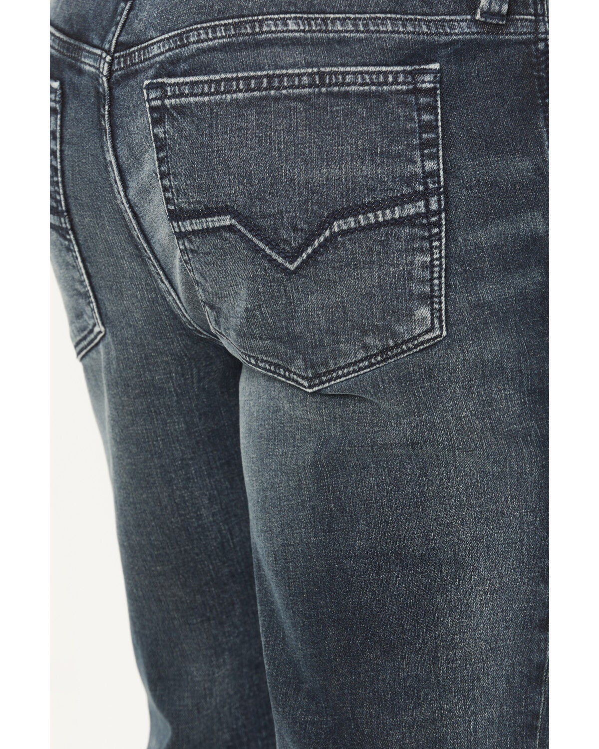 Image #4 - Moonshine Spirit&reg; Men's Prescot Wash Decker Slim Straight Stretch Denim Jeans, Dark Wash, hi-res