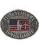 Image #1 - Cody James Men's Military Memorial Belt Buckle, Silver, hi-res