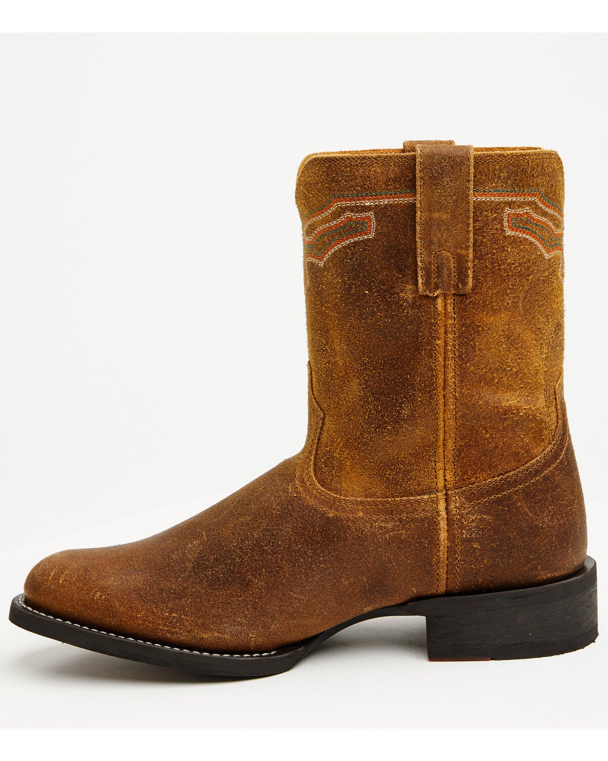 Image #3 - Laredo Men's Bravado Roper Performance Western Boots - Round Toe, Tan, hi-res