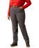 Image #1 - Ariat Women's Rebar PR Made Tough Straight Pants - Plus, Grey, hi-res