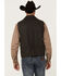 Image #4 - Powder River Outfitters Men's Montana Striped Wool Vest, Dark Brown, hi-res