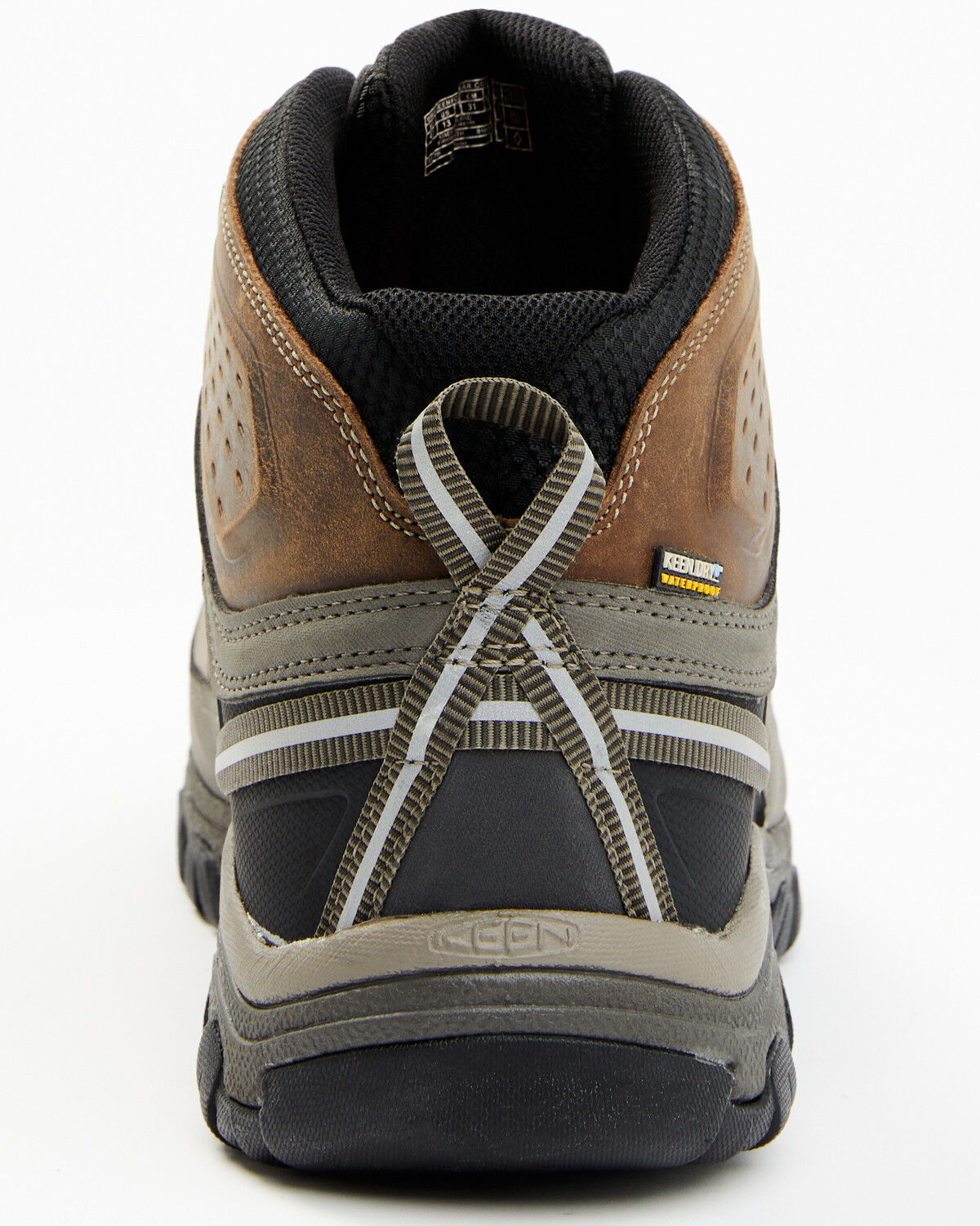Image #5 - Keen Men's Targhee III Waterproof Hiking Boots - Soft Toe, Grey, hi-res