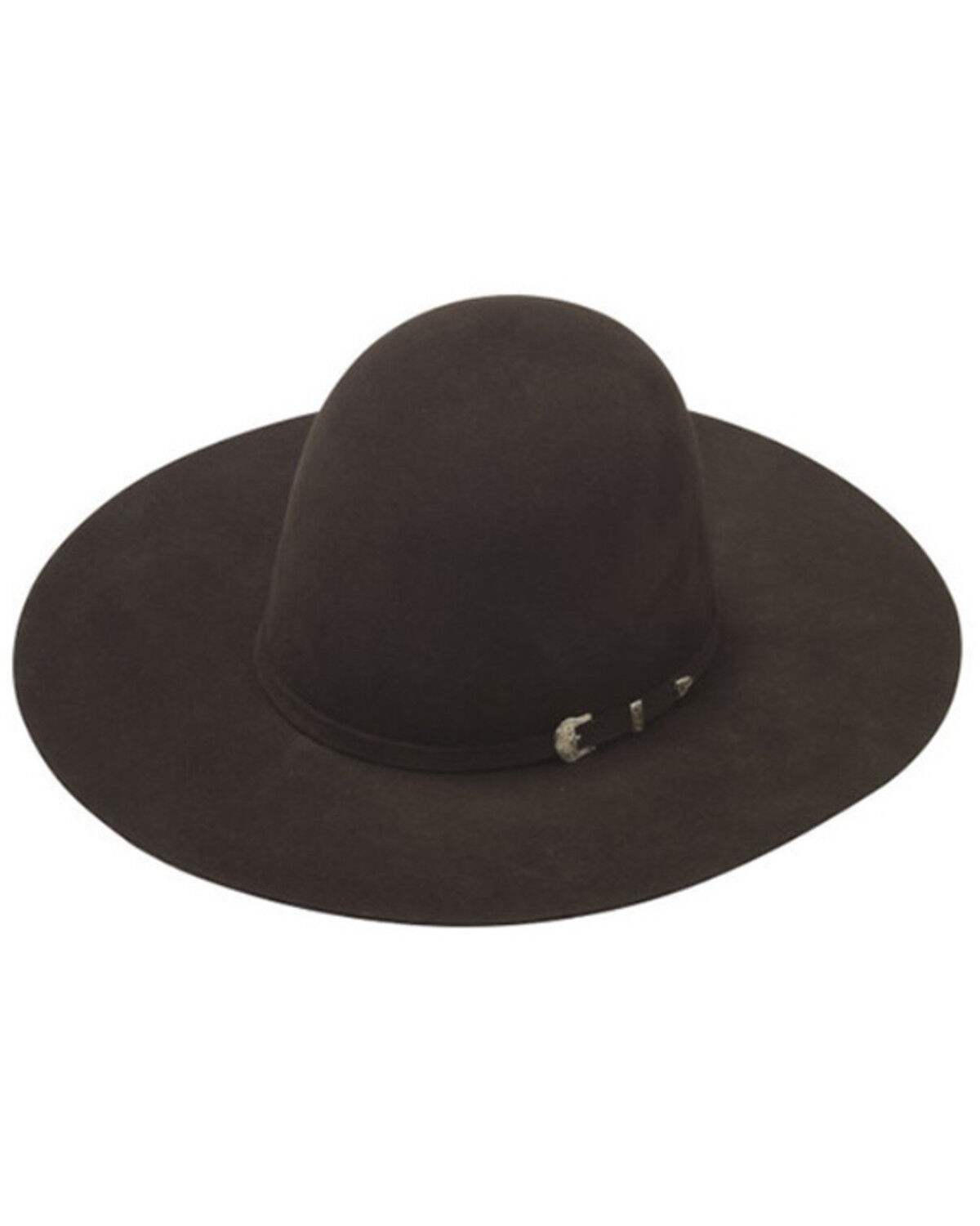 Image #1 - M & F Western Kids' Felt Cowboy Hat, Brown, hi-res