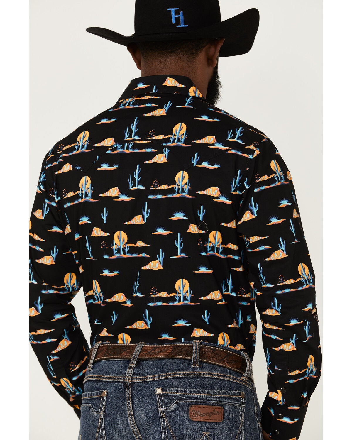 Long Sleeve Snap Western Shirt 