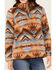 Image #3 - Roper Women's Southwestern Print Sherpa 1/4 Zip Pullover, Beige, hi-res