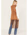Image #4 - Shyanne Women's Faux Suede Fringe Vest, Brown, hi-res