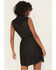 Image #4 - Panhandle Women's Embroidered Sleeveless Mini Dress, Black, hi-res