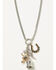 Image #1 - Lainey Wilson X Harley Davidson Women's Charm Necklace, Silver, hi-res