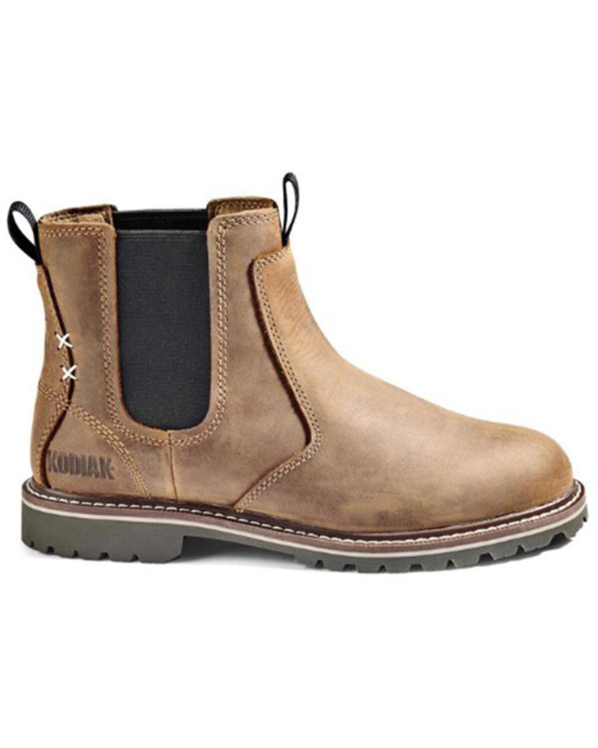 Image #2 - Kodiak Women's Bralorne Chelsea Boots - Soft Toe, Medium Brown, hi-res