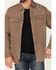 Image #3 - Moonshine Spirit Men's Time Bomb Geo Print Long Sleeve Snap Western Shirt, Brown, hi-res