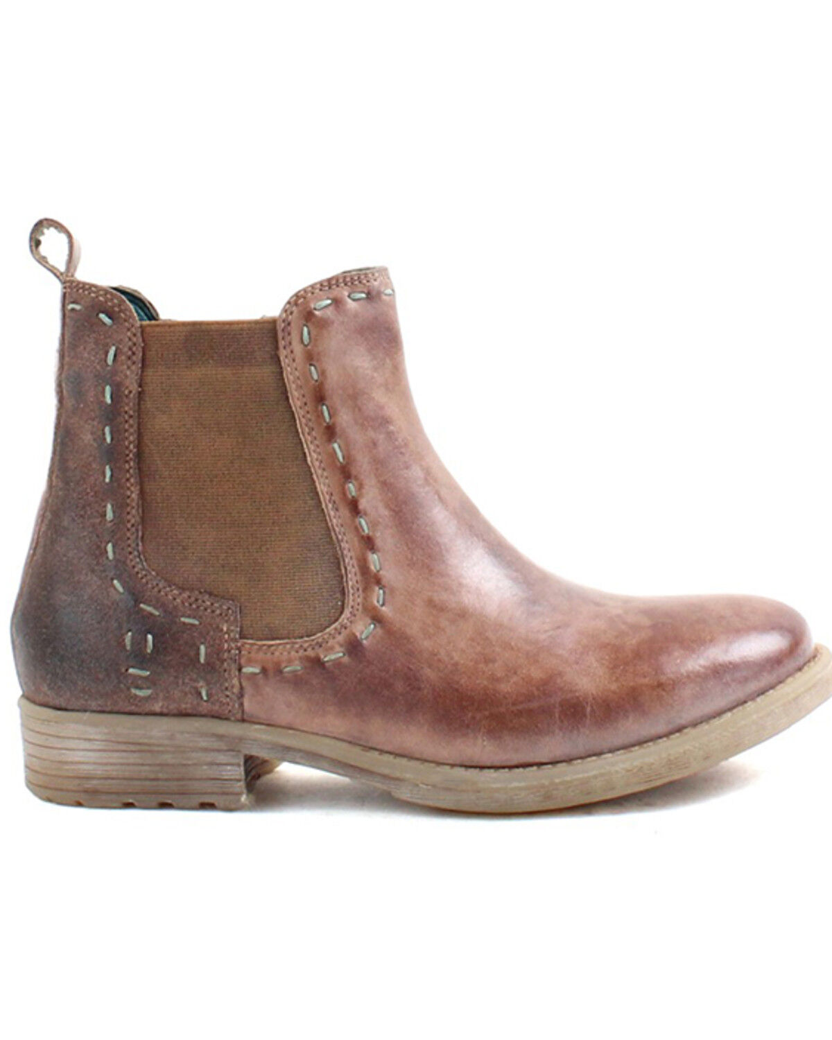 Image #2 - Roan by Bed Stu Women's Hostile Booties - Round Toe, Mahogany, hi-res
