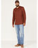 Image #1 - Brothers and Sons Men's Arizona Light Wash Distressed Stretch Slim Straight Jeans, Light Wash, hi-res