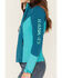 Image #3 - RANK 45® Women's Mabel Performance Softshell Jacket, Steel Blue, hi-res