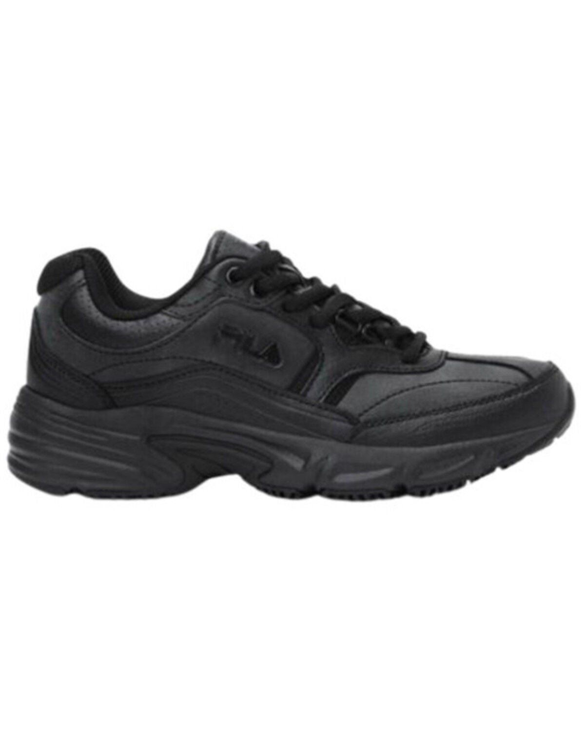 Fila Women's Memory Workshift Work Shoes - Soft Toe, Black, hi-res