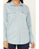 Image #3 - Ariat Women's FR Martlet Long Sleeve Snap Work Shirt, Turquoise, hi-res