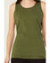 Image #3 - Dovetail Workwear Women's Solid Tank, Green, hi-res