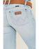 Image #4 - Wrangler Retro Women's Mid Rise Light Wash Mae Wide Leg Trouser Jeans, Light Wash, hi-res