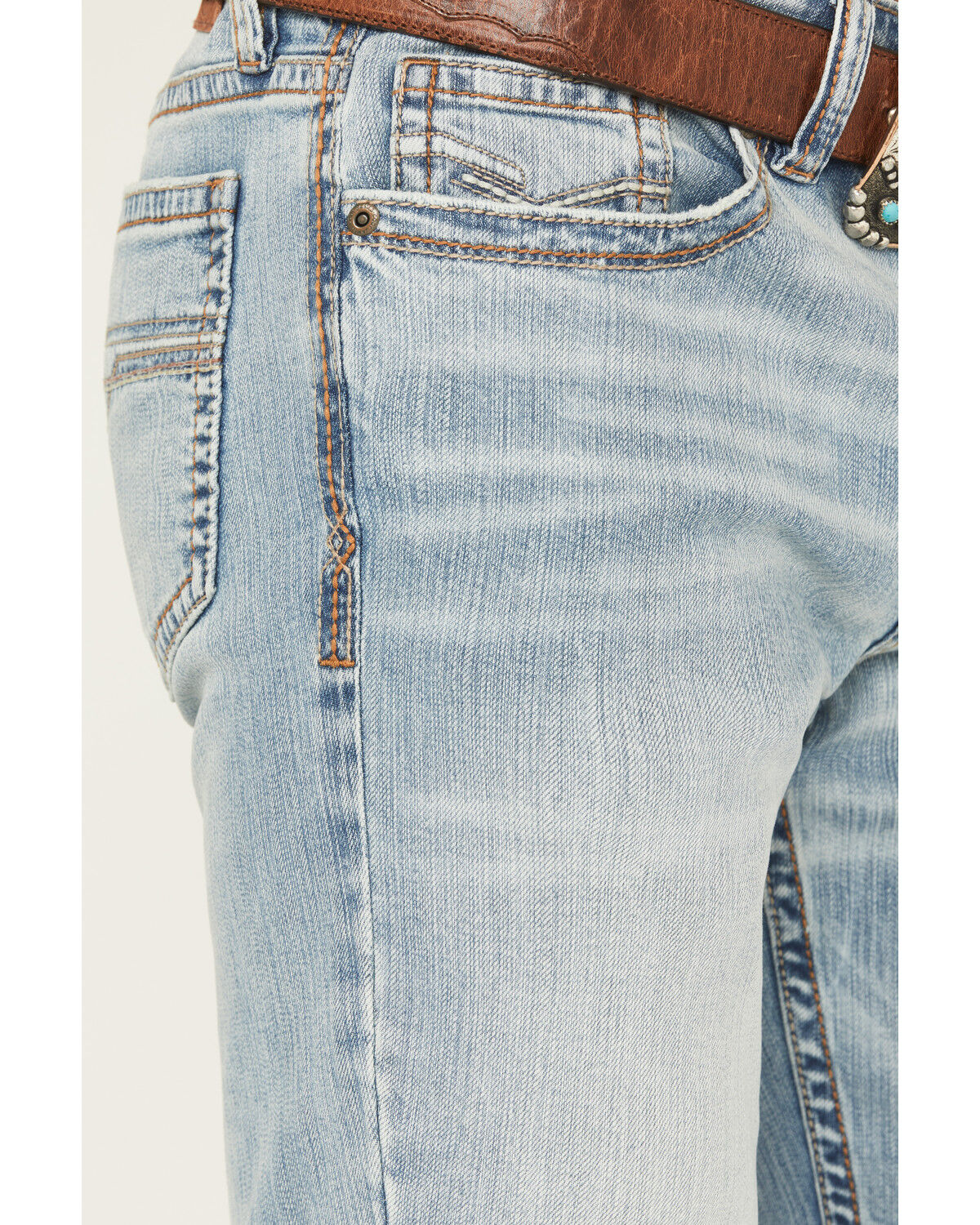 Image #2 - Cody James Men's Jackson Slim Straight Stretch Denim Jeans, Light Wash, hi-res