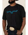 Image #1 - Kimes Ranch Men's Black Outlier Graphic T-Shirt , Black, hi-res
