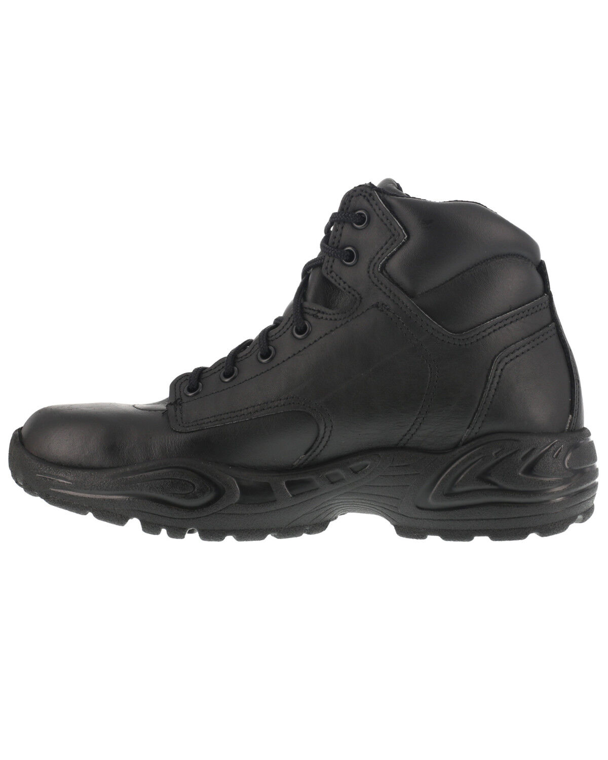 Image #4 - Reebok Men's 6" Postal Express Work Boots - USPS Approved, Black, hi-res