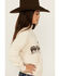 Image #2 - Ariat Girls' Horses Graphic Pullover, Beige, hi-res